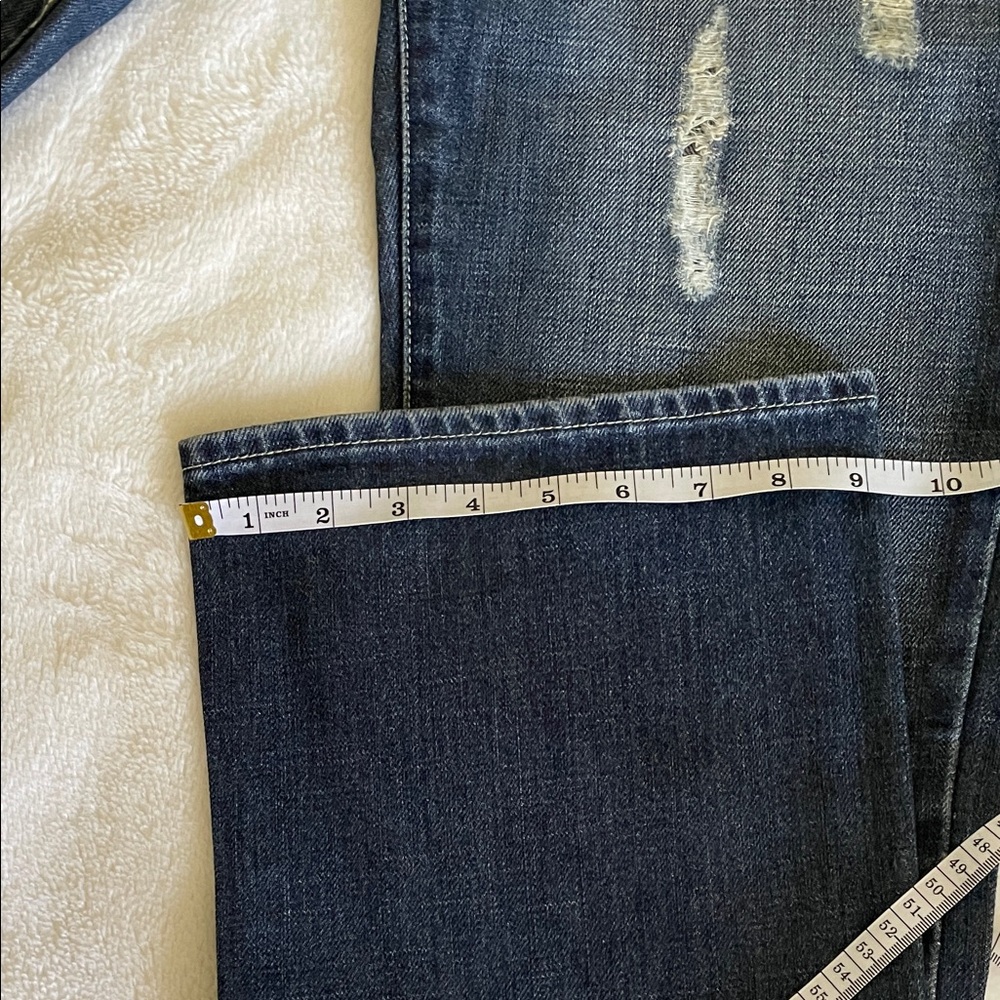 Distressed Blue Jeans - Picture 11 of 11